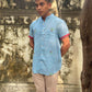 Blue Boat Jamdani Shirt