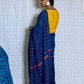Blue Khesh Handwoven Cotton Saree