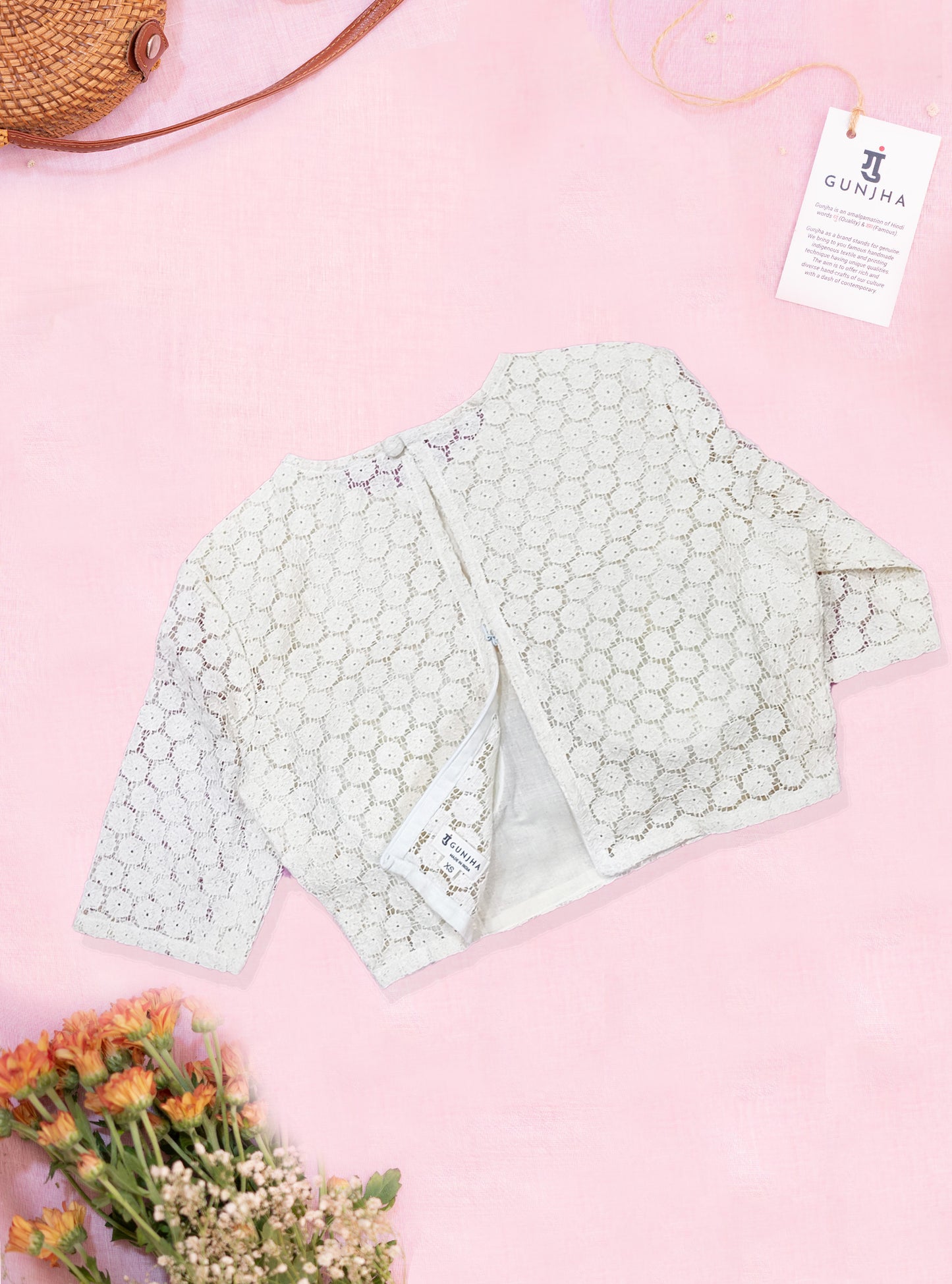 Lace Cotton Blouse