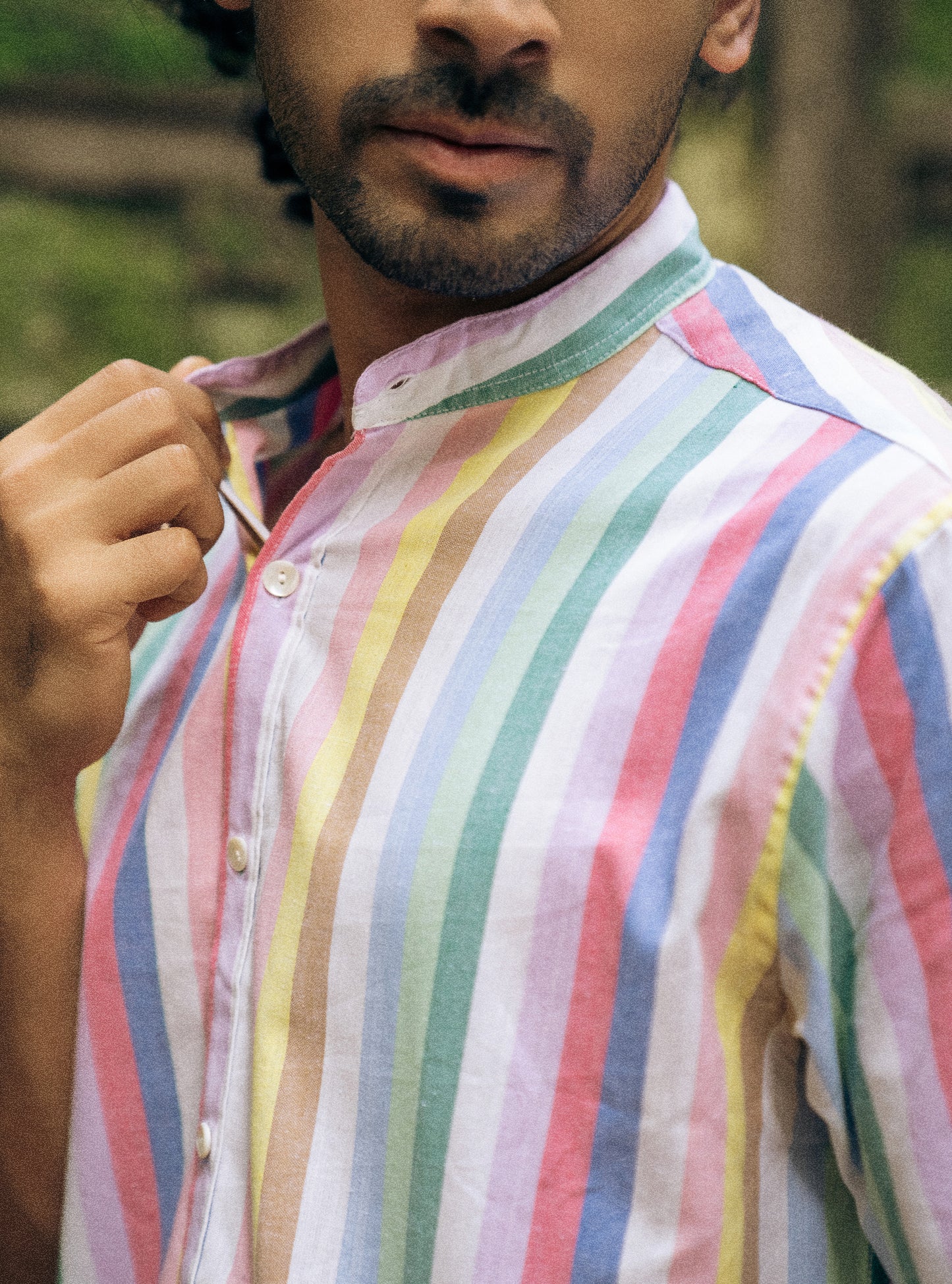 Multi Color Stripes Shirt