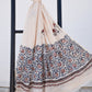 Beige Natural Dye Bagru Print Dupatta