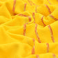 Lemon Yellow Khesh Saree