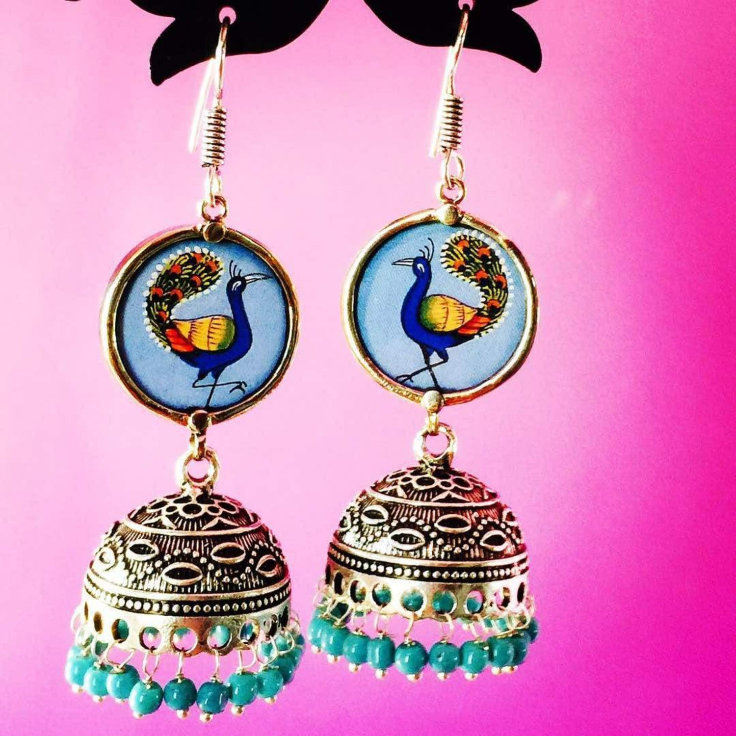 German Silver Earrings